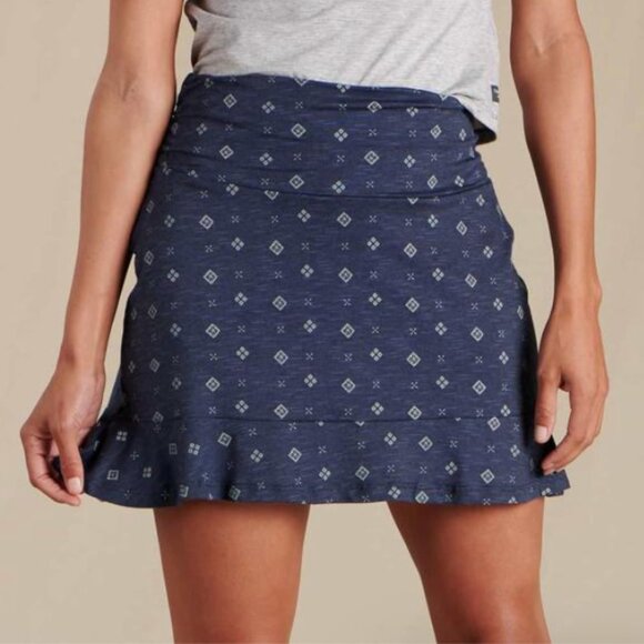 Toad&Co Dresses & Skirts - Toad & Co Chaka ruffled skirt, M